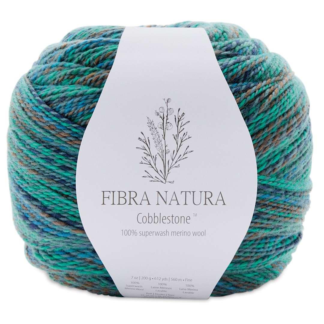 Open in modal - Fibra Natura Cobblestone Yarn - Mallard, 612 Yards