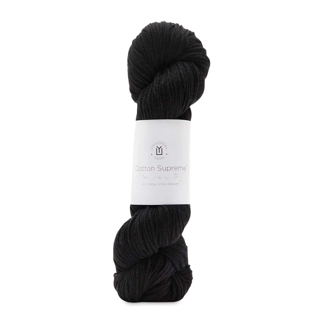Open in modal - Universal Yarn Cotton Supreme - Black