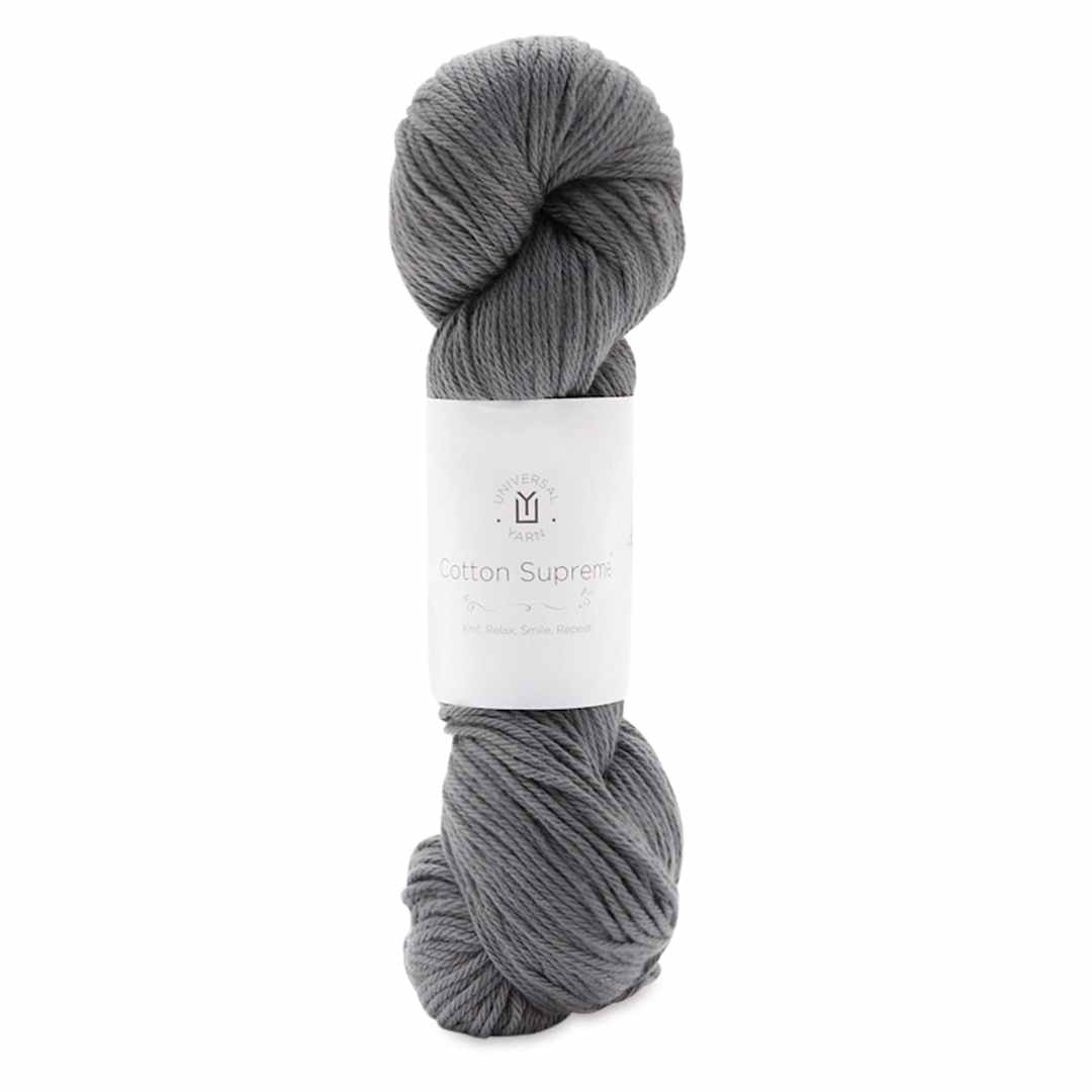 Open in modal - Universal Yarn Cotton Supreme - Grey