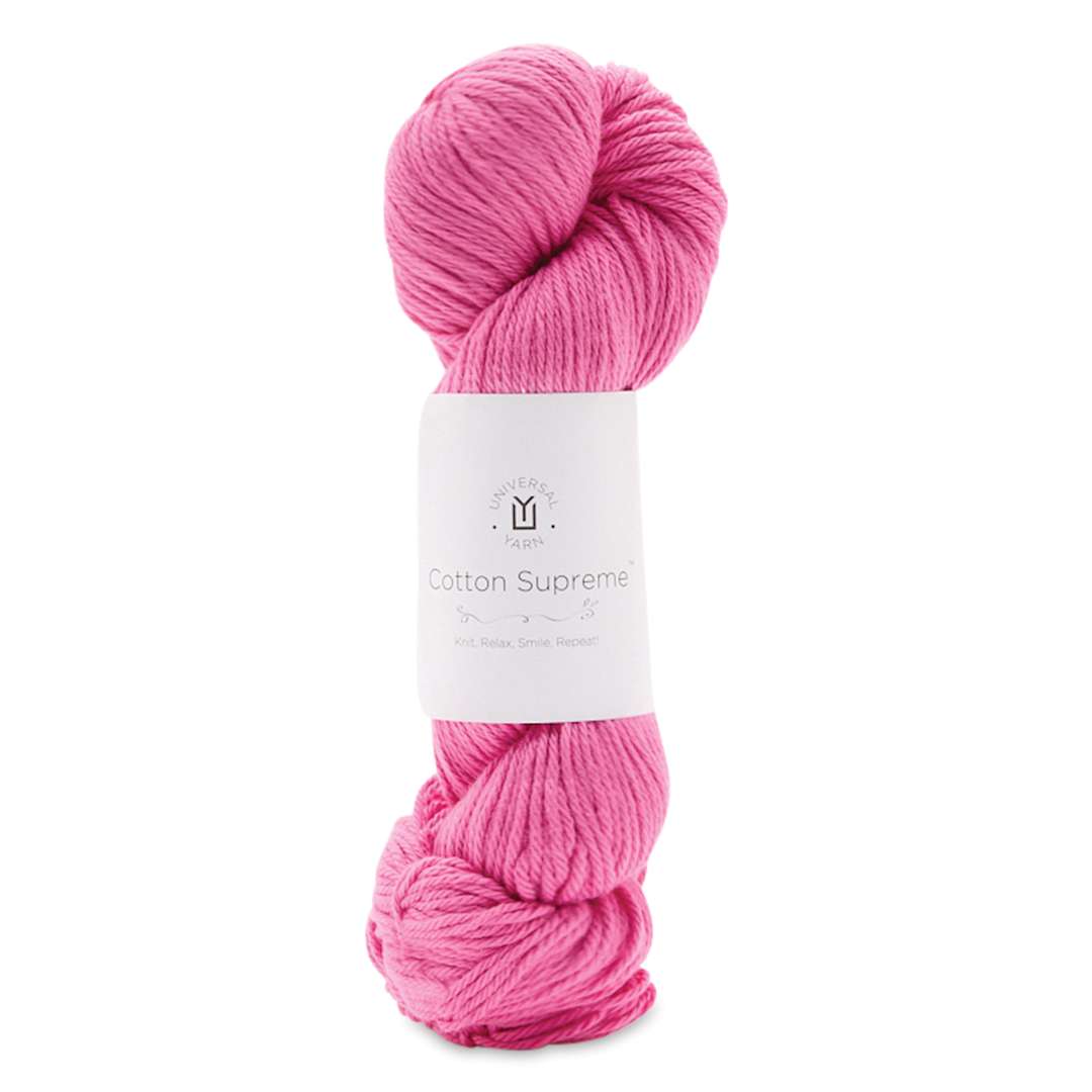 Open in modal - Universal Yarn Cotton Supreme - Hot Pink
