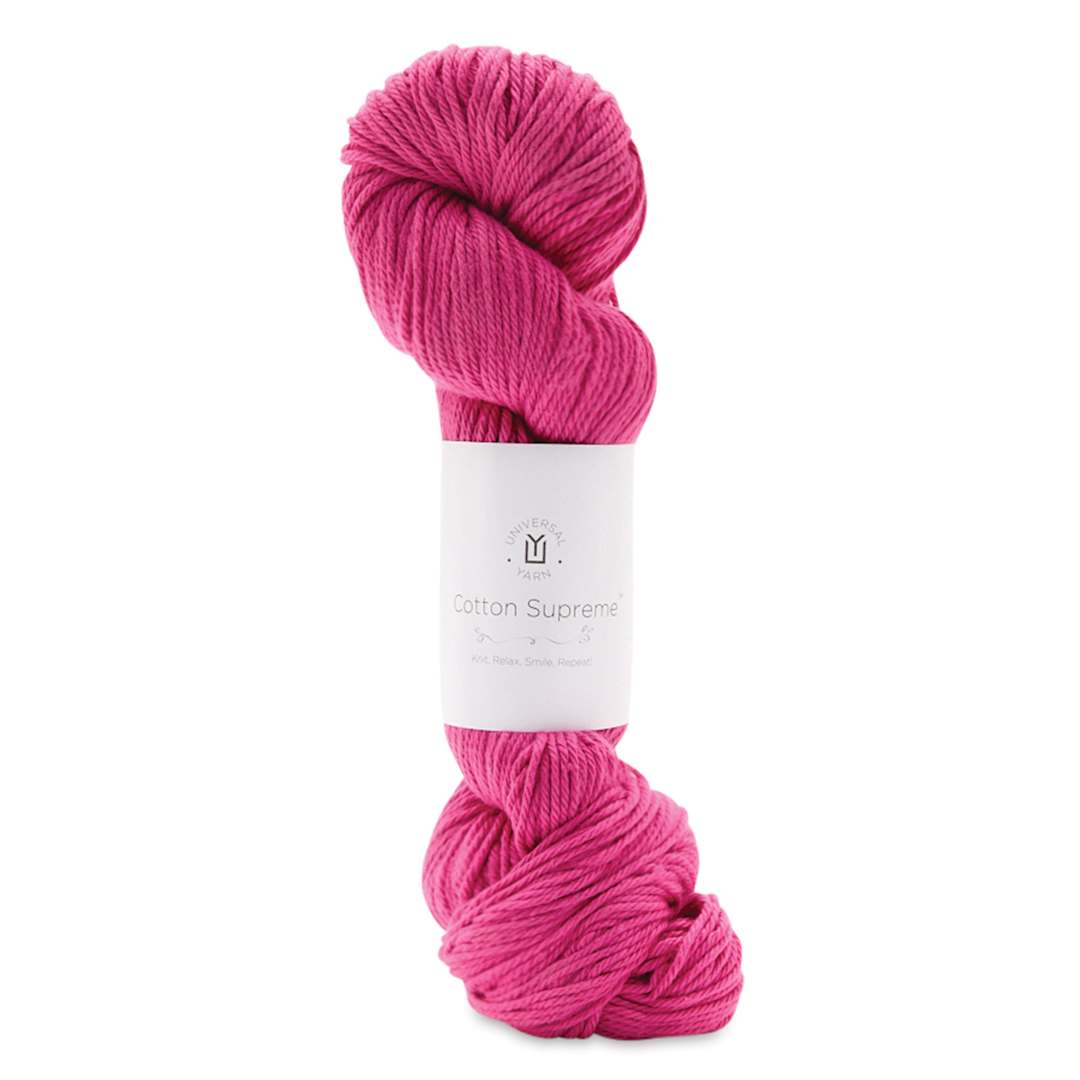 Open in modal - Universal Yarn Cotton Supreme - Super Pink