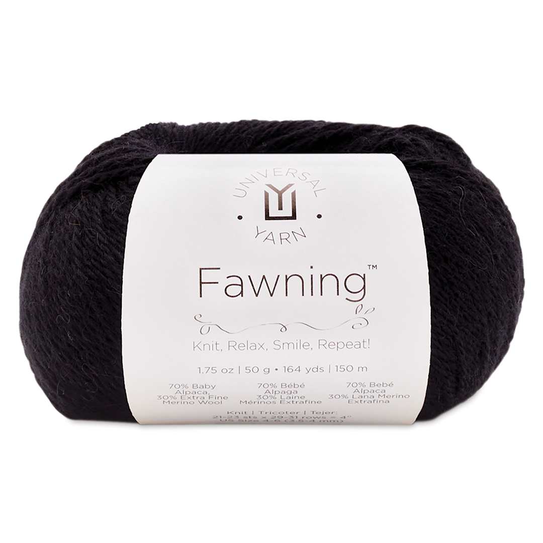 Open in modal - Universal Yarn Fawning Yarn - Raven