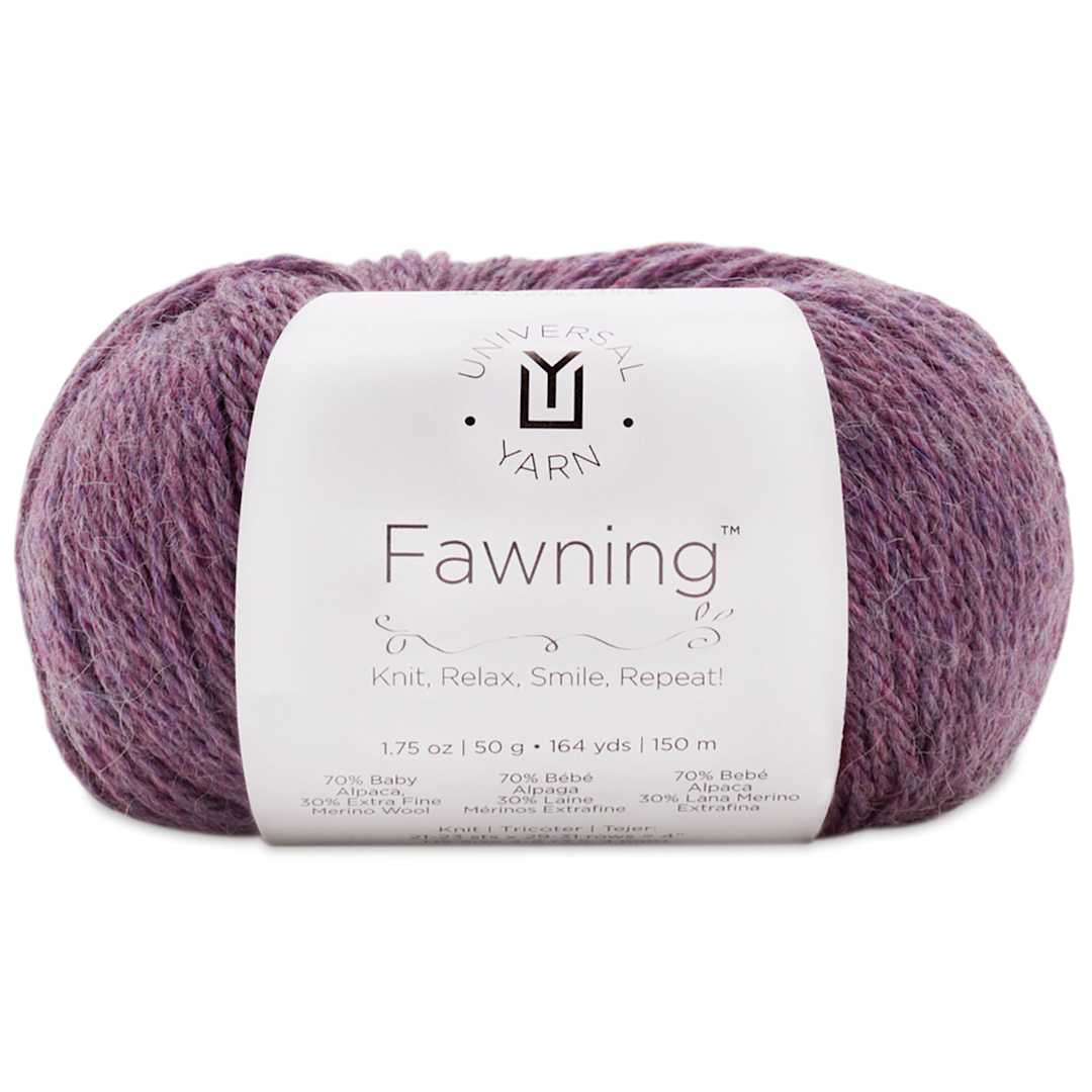 Open in modal - Universal Yarn Fawning Yarn - Heliotrope