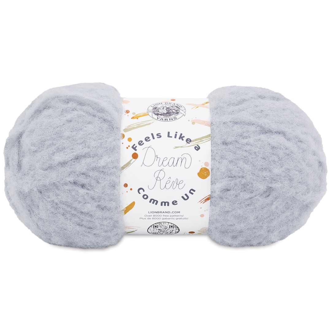 Open in modal - Lion Brand Feels Like A Dream Yarn - Moonstone, 207 yds