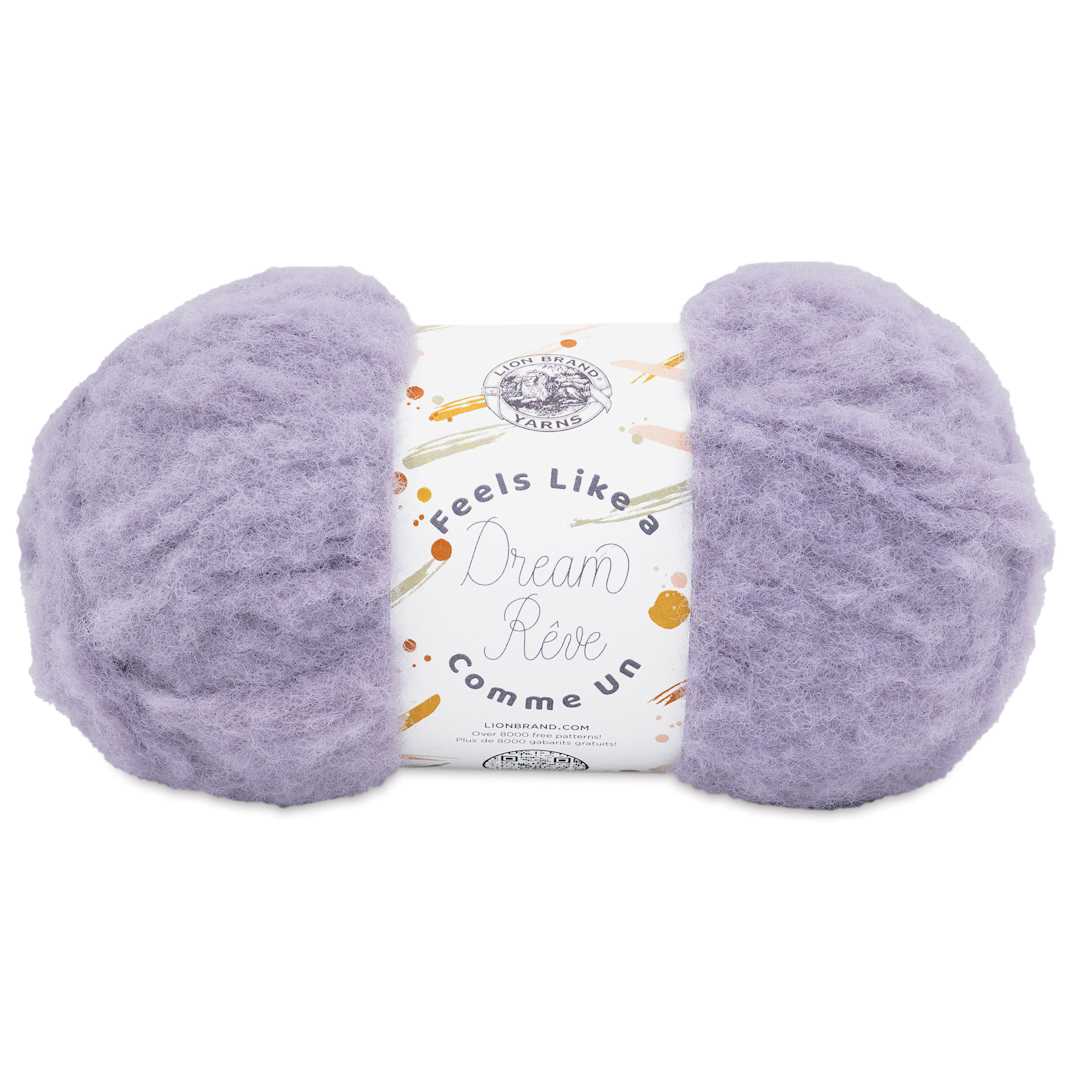 Open in modal - Lion Brand Feels Like A Dream Yarn - Lavender Mist, 207 yds