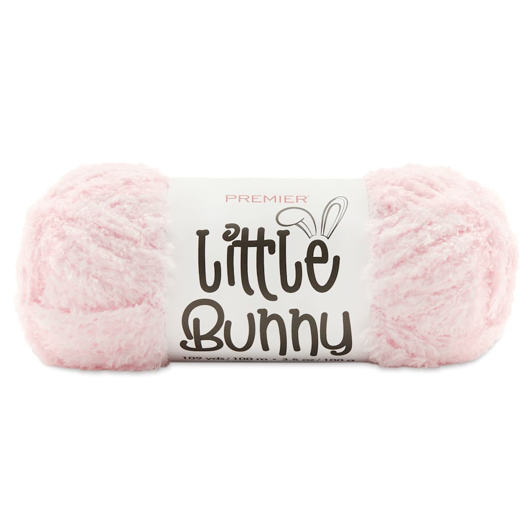 Open in modal - Premier Yarn Little Bunny Solids Yarn - Cotton Candy