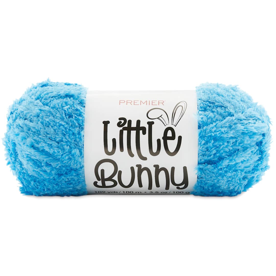 Open in modal - Premier Yarn Little Bunny Solids Yarn - Azure