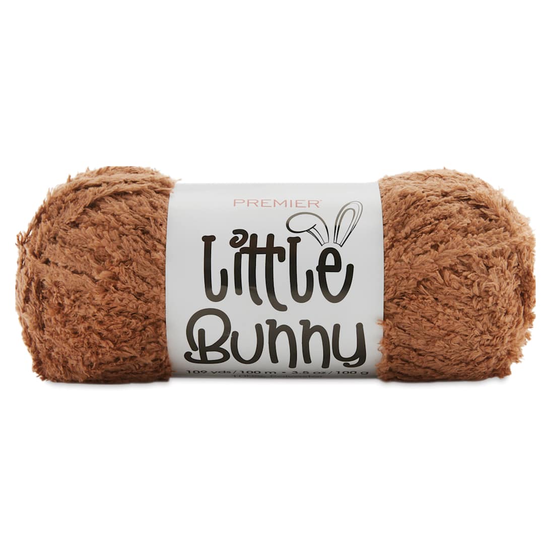 Open in modal - Premier Yarn Little Bunny Solids Yarn - Teddy Bear