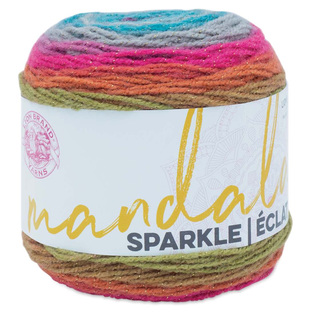Open in modal - Lion Brand Mandala Sparkle Yarn - Astrid