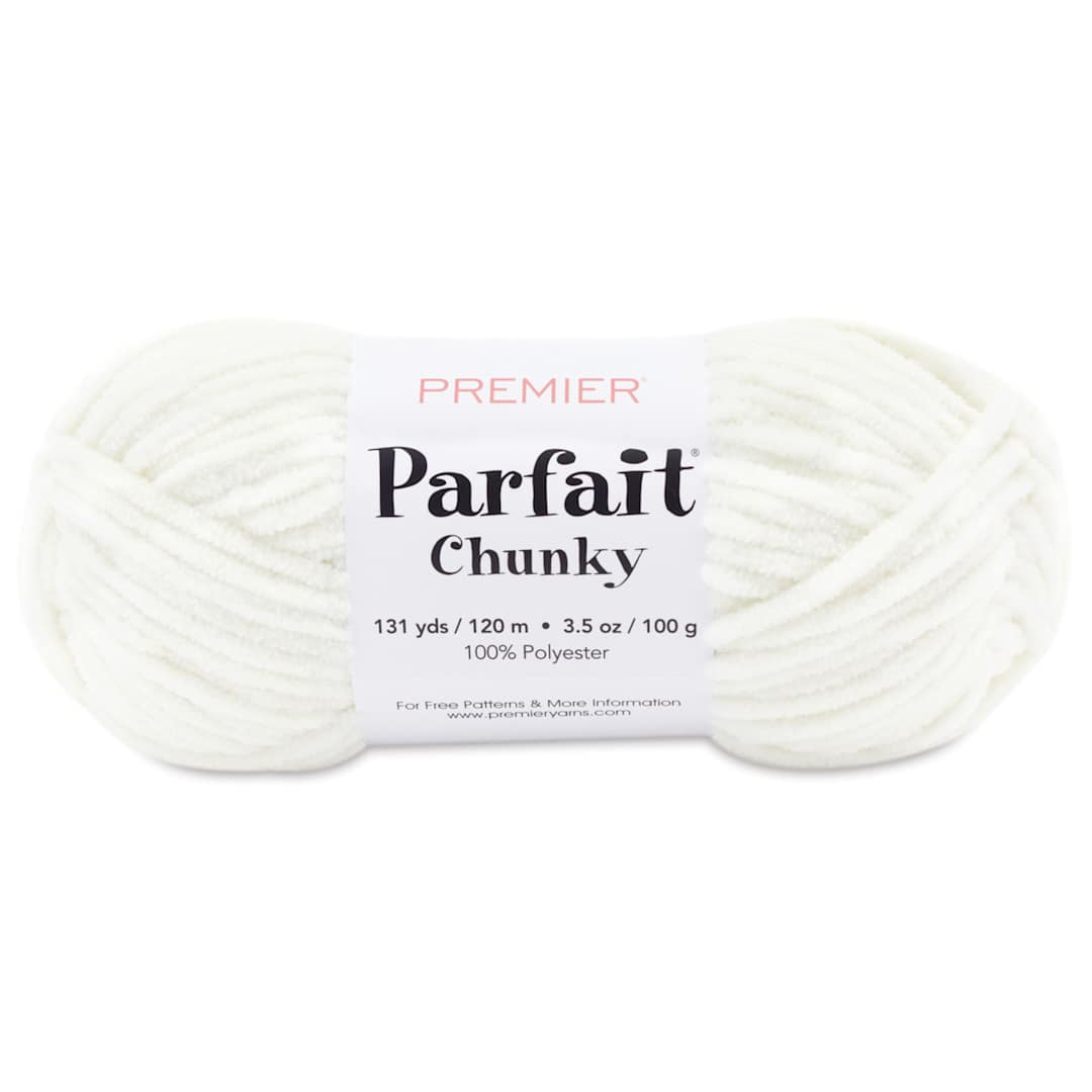 Open in modal - Premier Yarn Parfait Chunky Yarn - Cream