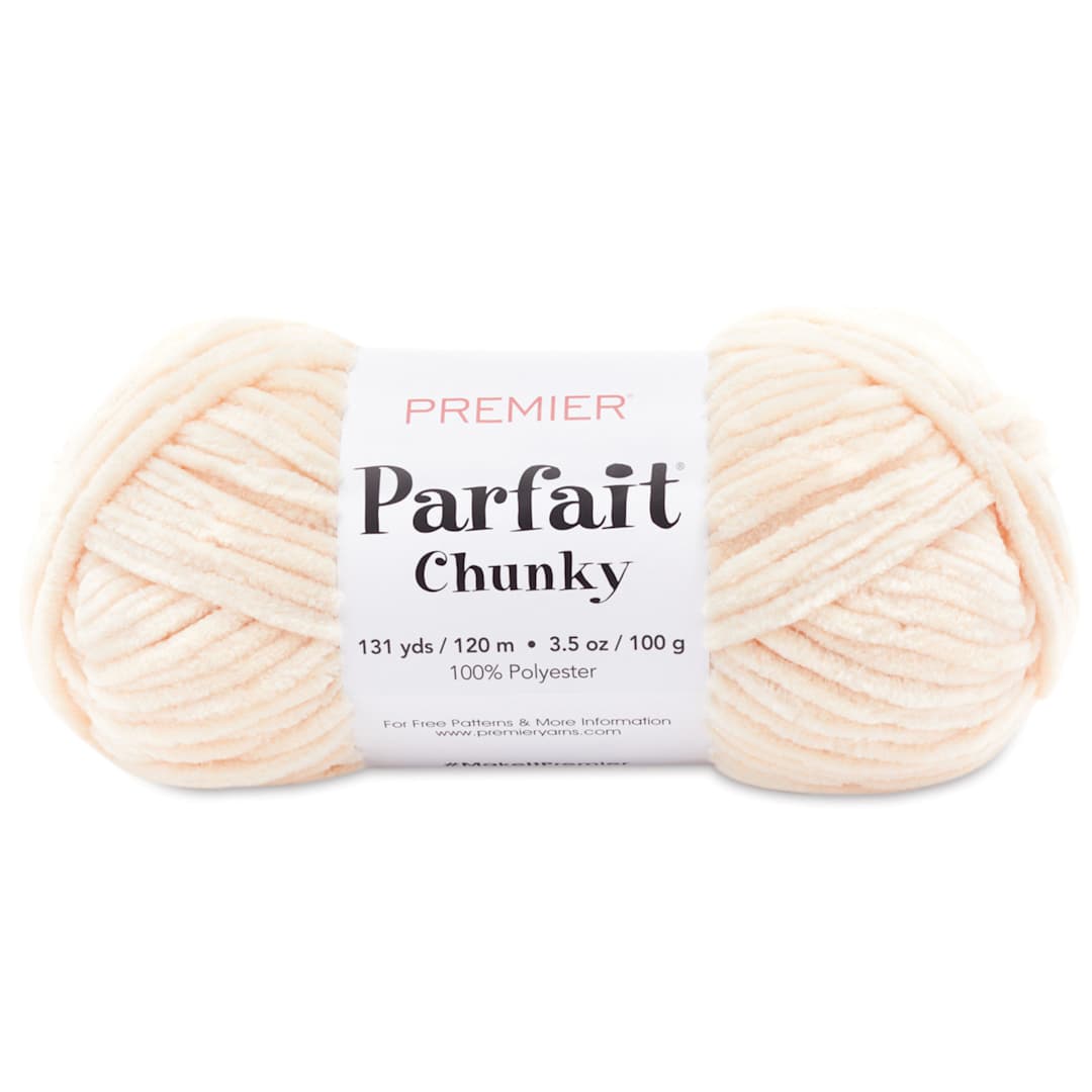 Open in modal - Premier Yarn Parfait Chunky Yarn - Shell