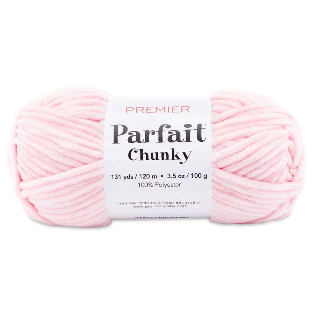 Open in modal - Premier Yarn Parfait Chunky Yarn - Ballet Pink