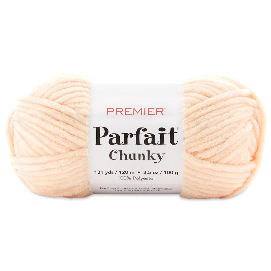 Open in modal - Premier Yarn Parfait Chunky Yarn - Peach