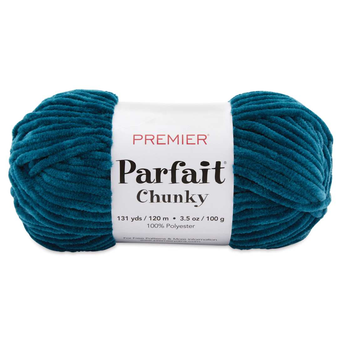Open in modal - Premier Yarn Parfait Chunky Yarn - Peacock