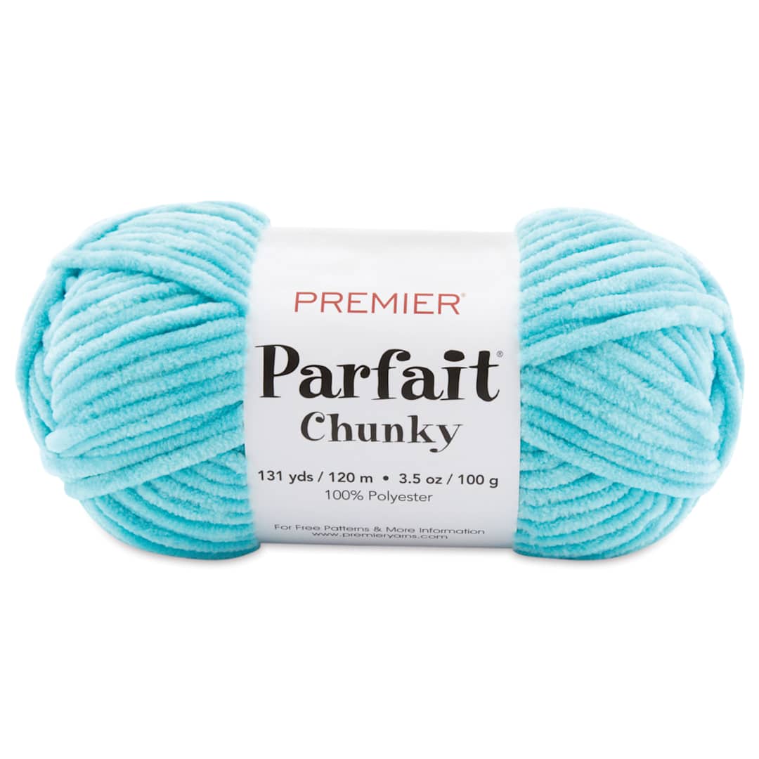 Open in modal - Premier Yarn Parfait Chunky Yarn - Turquoise