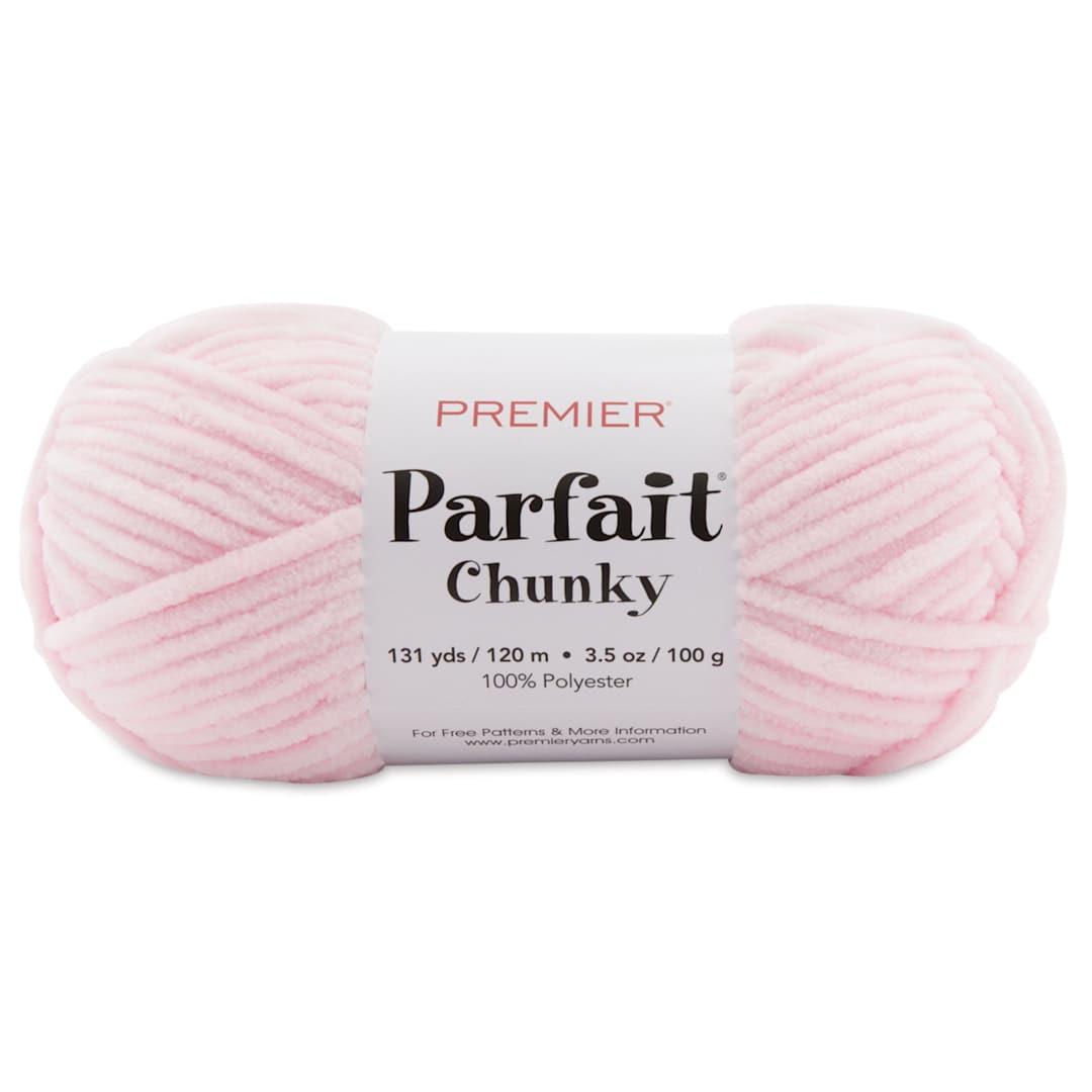 Open in modal - Premier Yarn Parfait Chunky Yarn - Cotton Candy