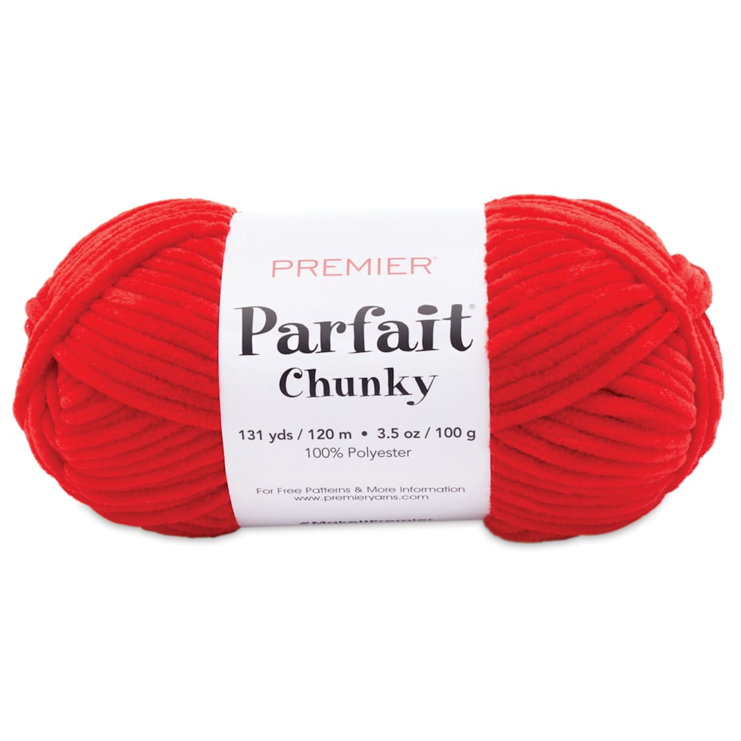 Open in modal - Premier Yarn Parfait Chunky Yarn - Poppy