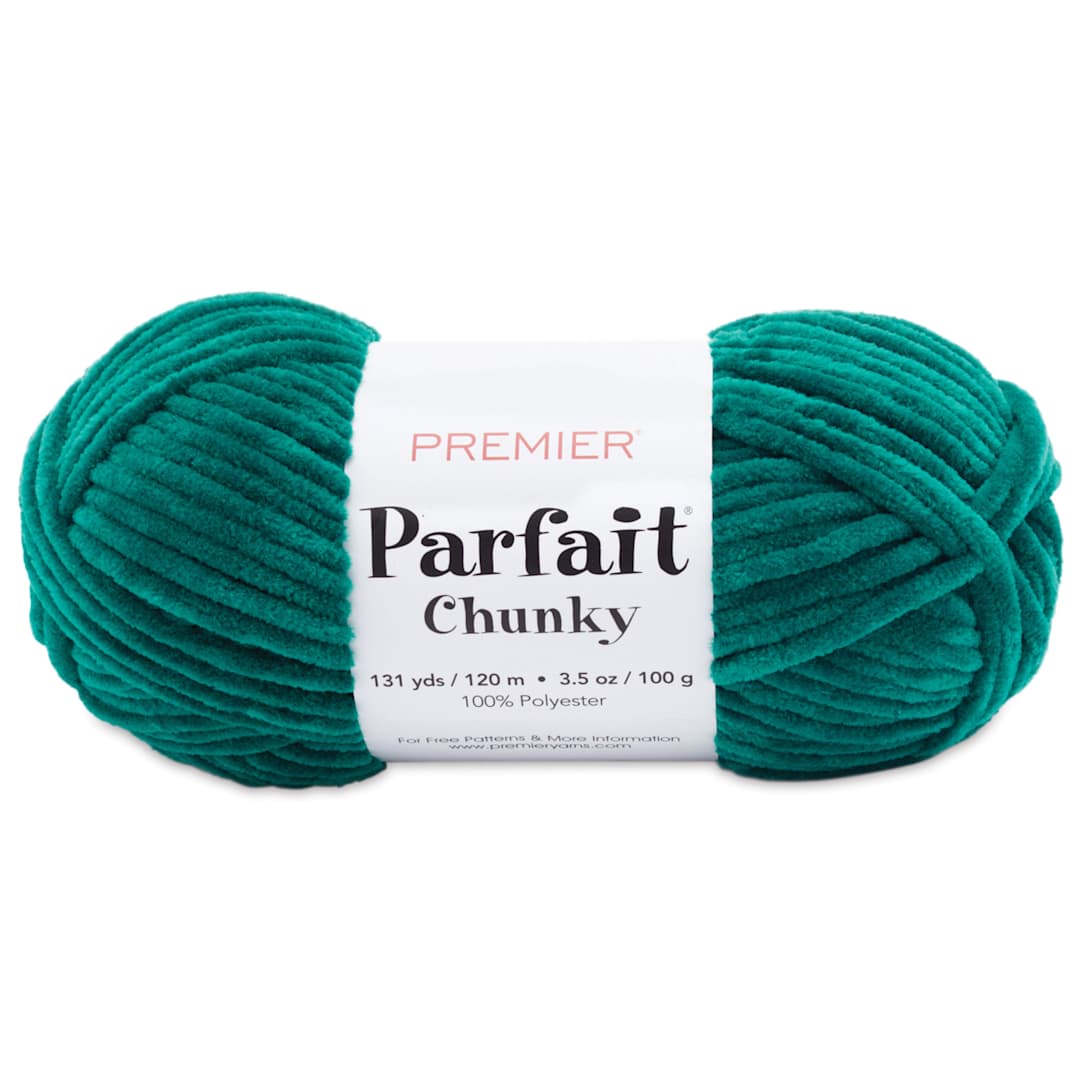 Open in modal - Premier Yarn Parfait Chunky Yarn - Emerald