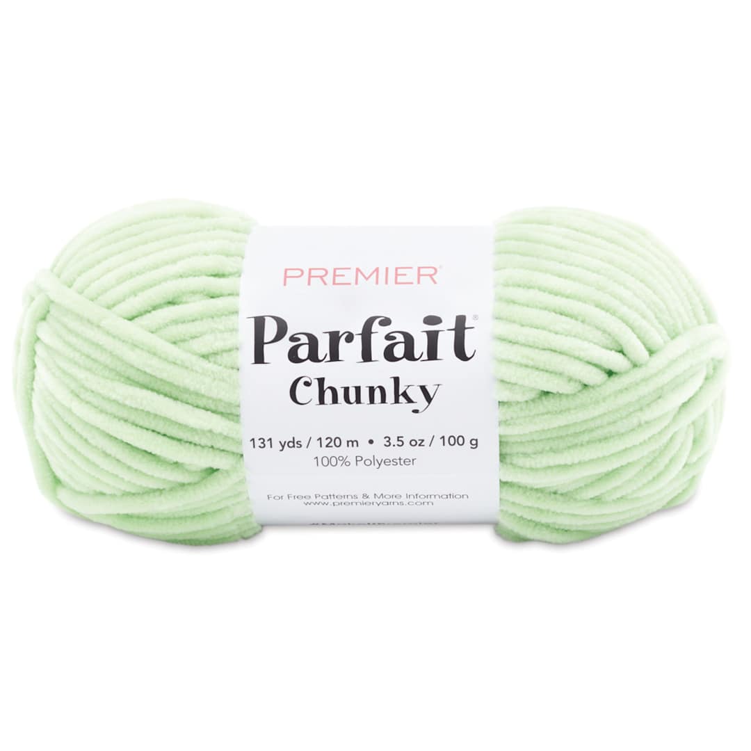 Open in modal - Premier Yarn Parfait Chunky Yarn - Key Lime