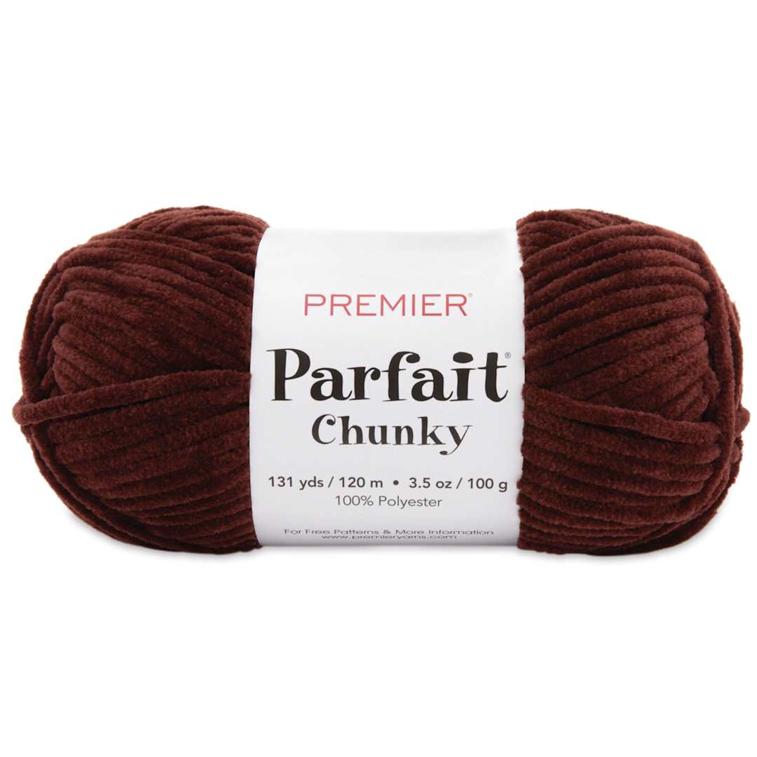 Open in modal - Premier Yarn Parfait Chunky Yarn - Chocolate
