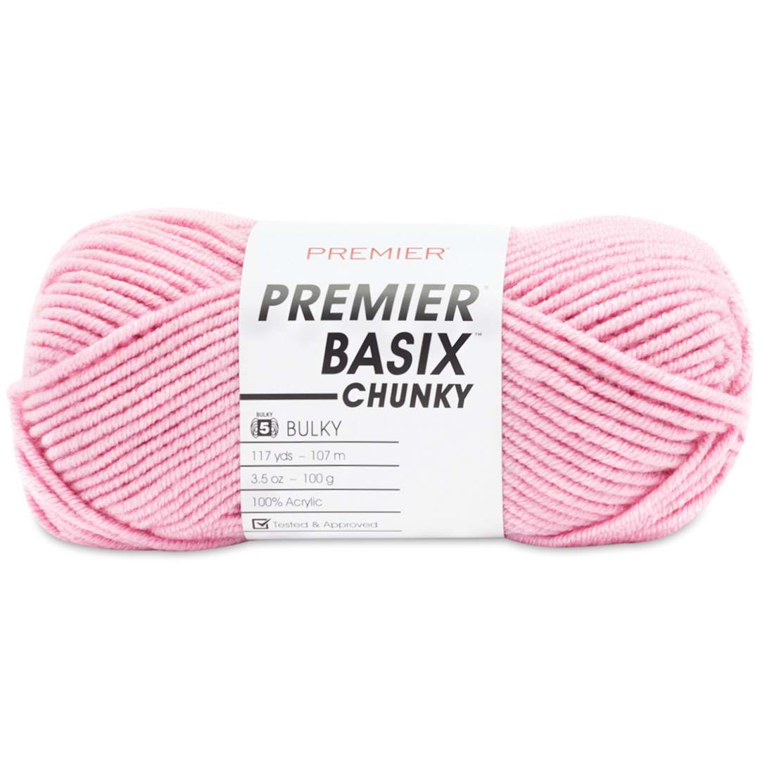 Open in modal - Premier Yarn Basix Chunky Yarn - Bubblegum