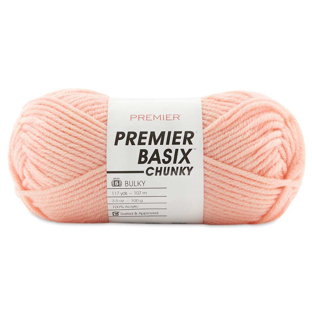 Open in modal - Premier Yarn Basix Chunky Yarn - Apricot