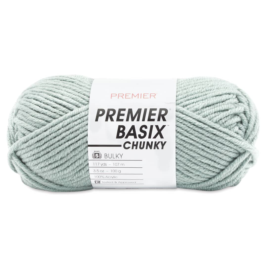Open in modal - Premier Yarn Basix Chunky Yarn - Jade