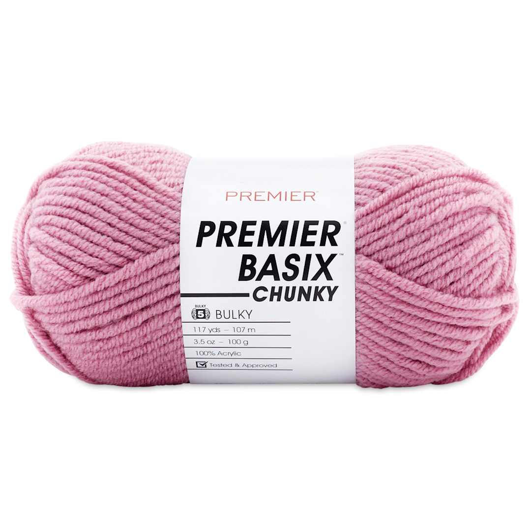 Open in modal - Premier Yarn Basix Chunky Yarn - Orchid
