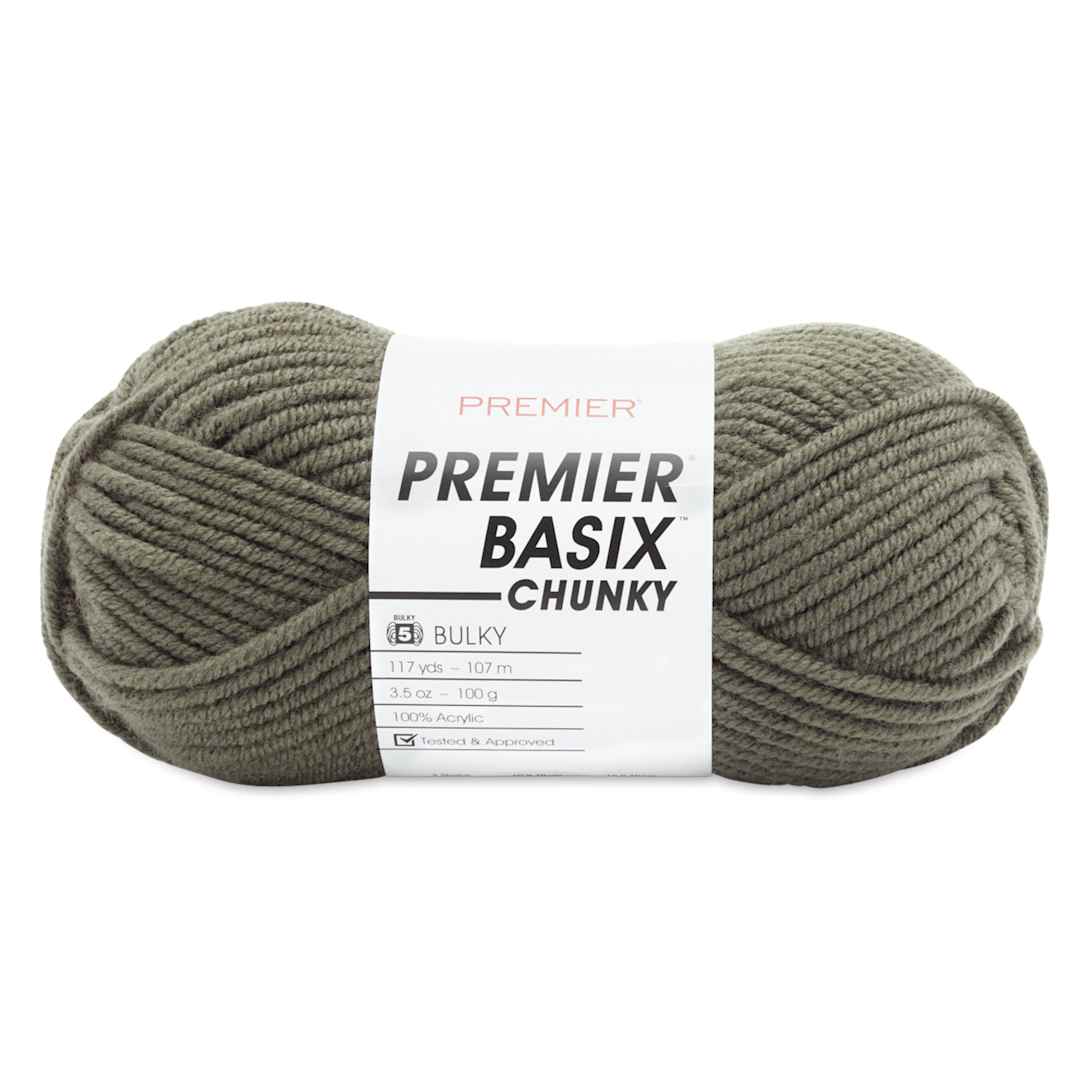 Open in modal - Premier Yarn Basix Chunky Yarn - Lichen