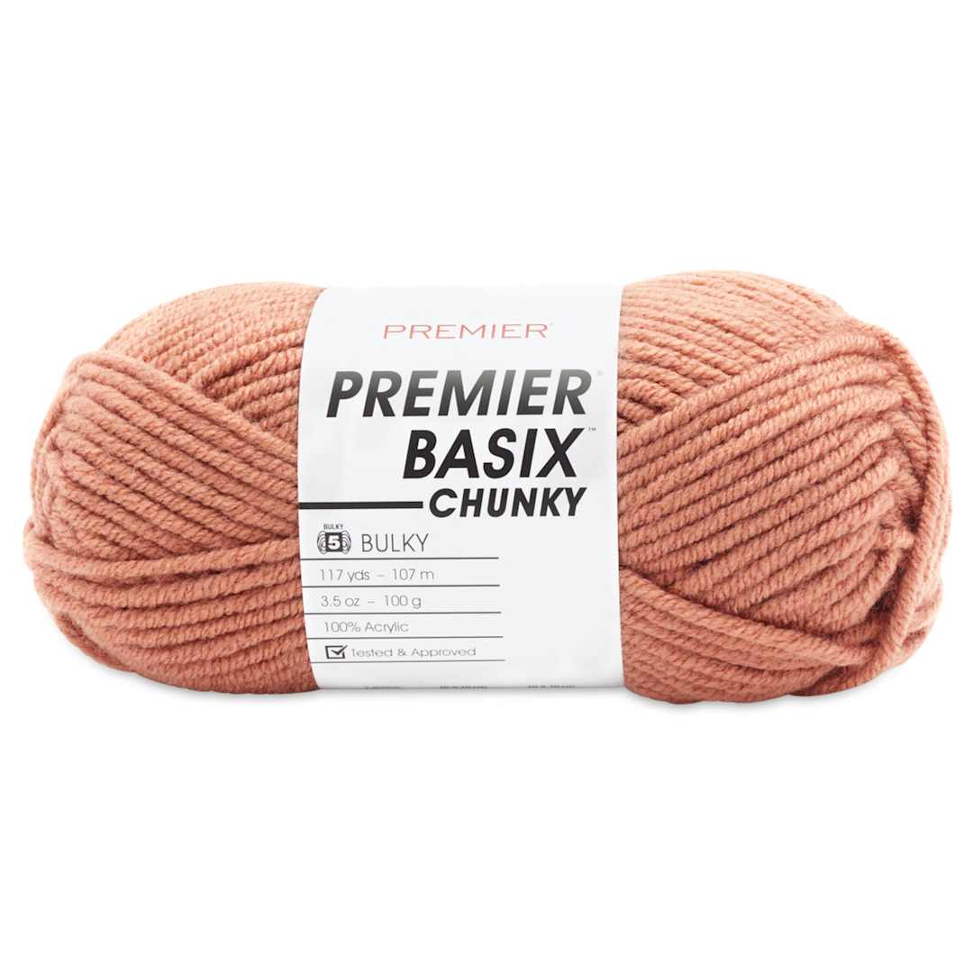 Open in modal - Premier Yarn Basix Chunky Yarn - Terracotta