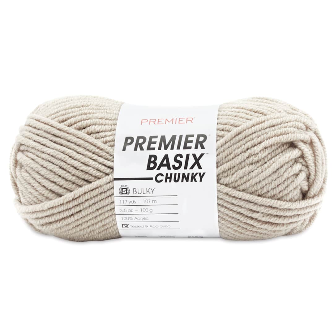 Open in modal - Premier Yarn Basix Chunky Yarn - Birch