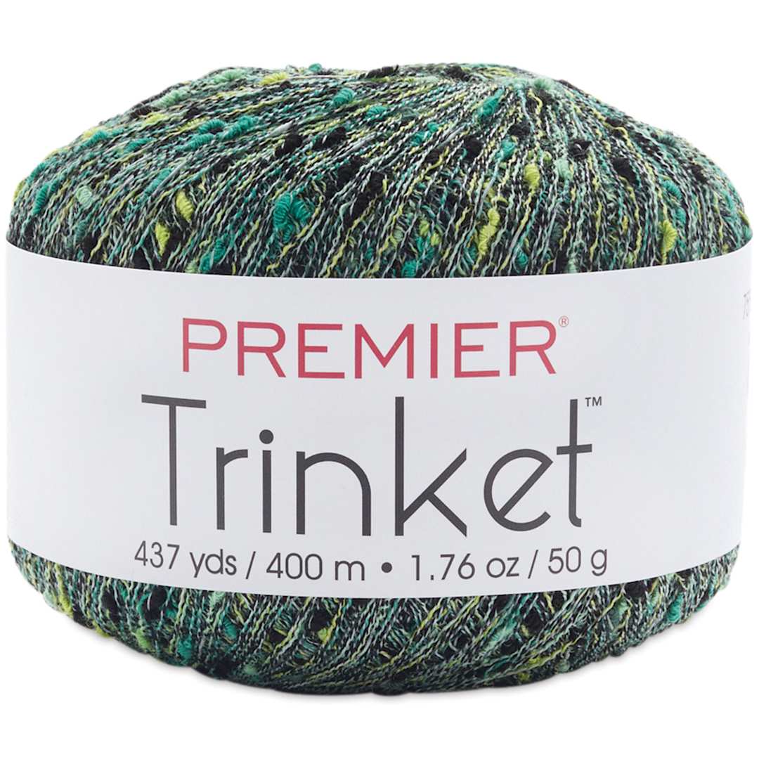 Open in modal - Premier Yarn Trinket Yarn - Deep Emerald