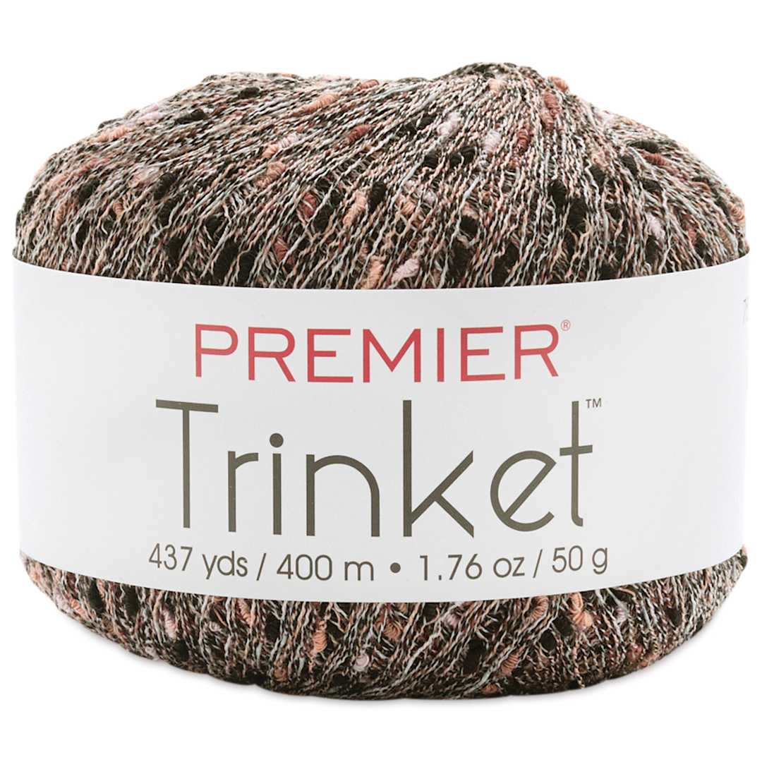 Open in modal - Premier Yarn Trinket Yarn - Black Pearl