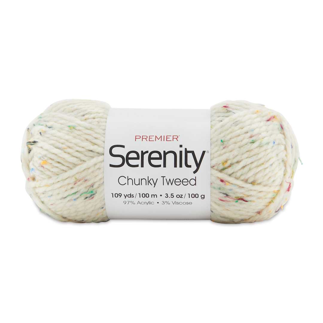Open in modal - Premier Yarn Serenity Chunky Tweed Yarn - Aran