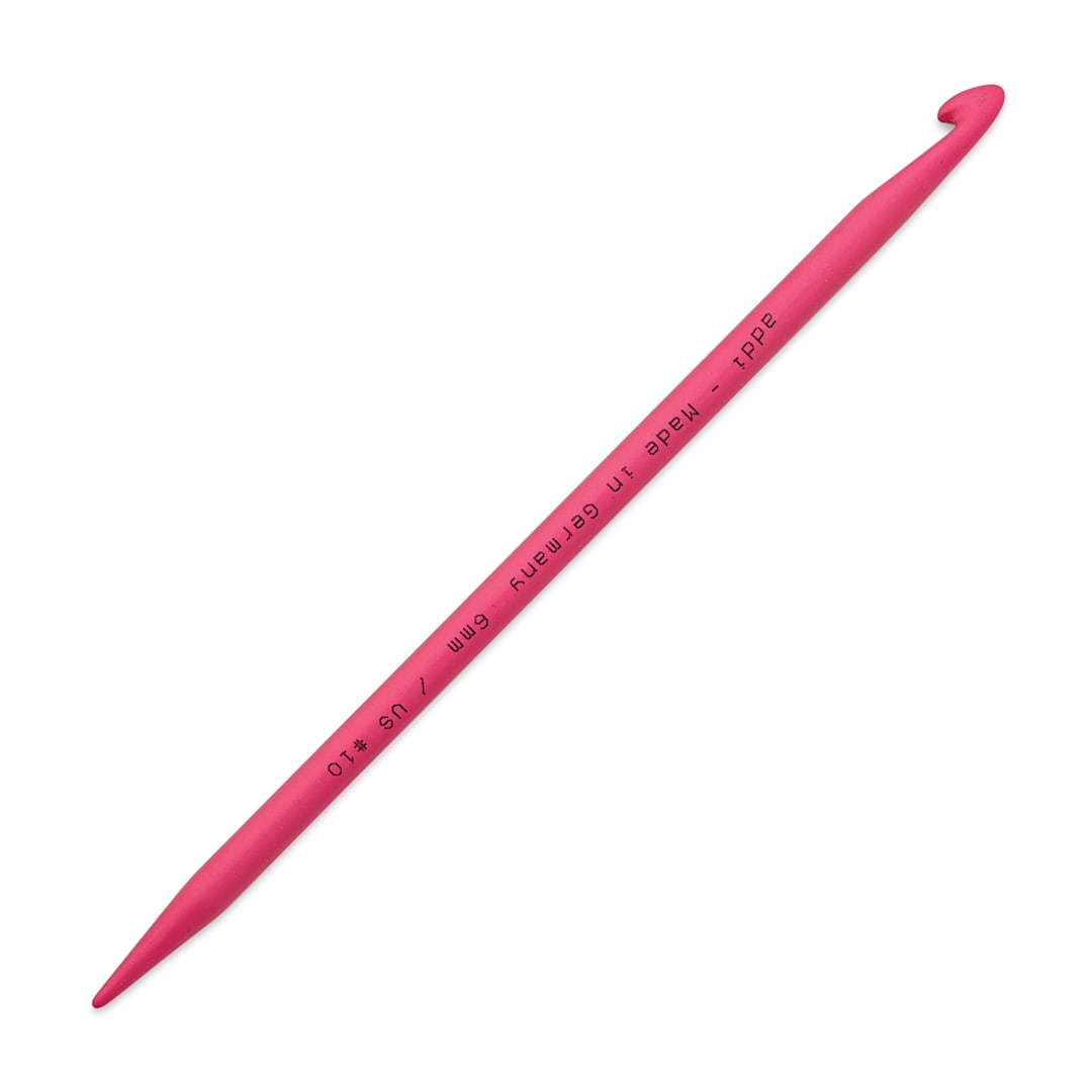 Open in modal - Skacel by Addi Duett Skacel Crochet Hook and Knitting Needle - 6mm, 10/US