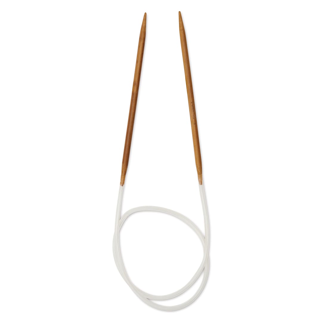 Open in modal - Lion Brand Bamboo Circular Knitting Needles - Size 8, 29" Circle