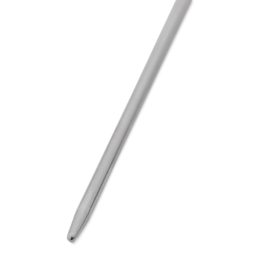 Open in modal - Skacel by Addi FlexiFlips Knitting Needles - Pkg of 3, 8", US0 close up to show tip