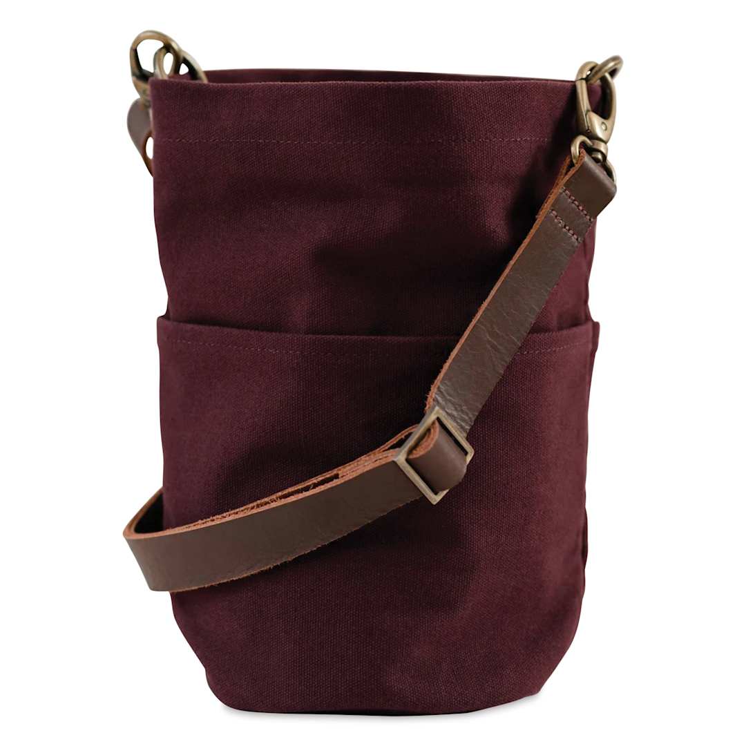 Open in modal - Twig & Horn Canvas Bucket Bag - Jam