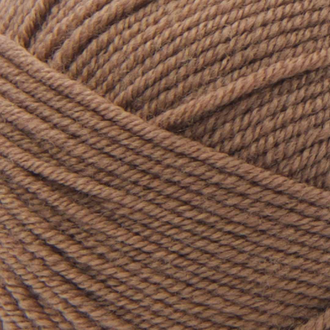 Open in modal - Lion Brand Yarn Collection Superwash Merino Yarn - Mushroom close up to show texture