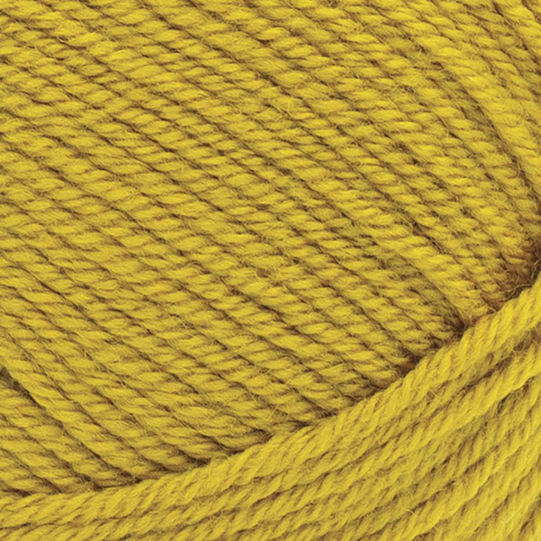 Open in modal - Lion Brand Yarn Collection Superwash Merino Yarn - Mustard Seed close up to show texture