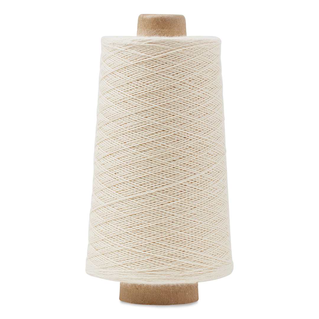 Open in modal - Gist Yarn Beam 8/2 Organic Cotton Weaving Yarn - Natural, 8 oz