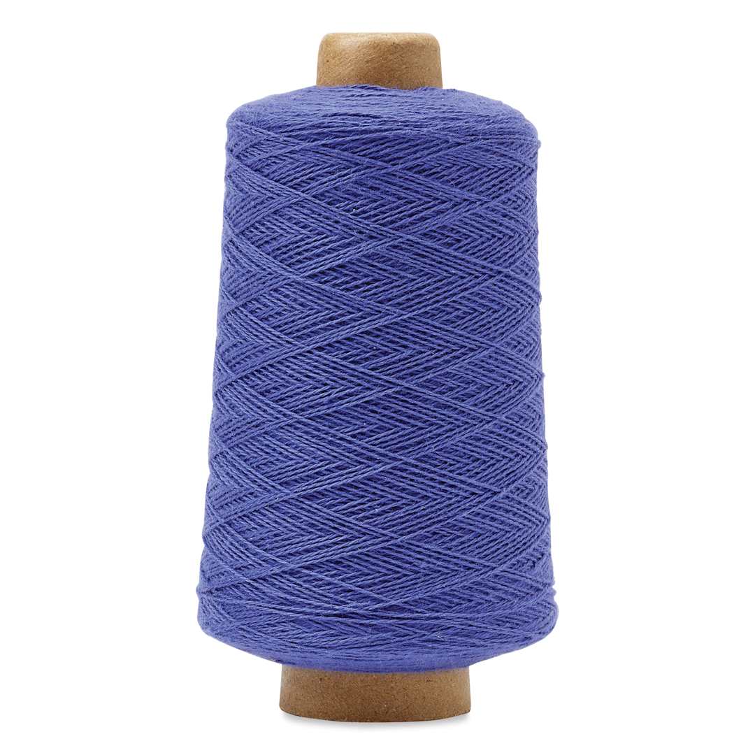 Open in modal - Gist Yarn Beam 8/2 Organic Cotton Weaving Yarn - Cobalt, 8 oz