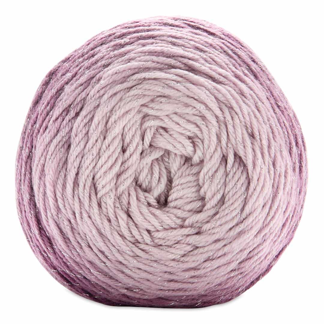 Open in modal - Premier Yarn Anti-Pilling Everyday Worsted Gradient Glitter Yarn - Thistle Tones
