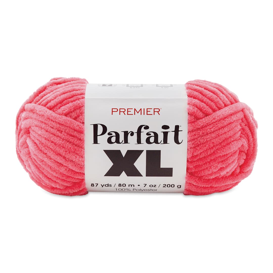 Open in modal - Premier Yarn Parfait XL Yarn - Hibiscus, skein