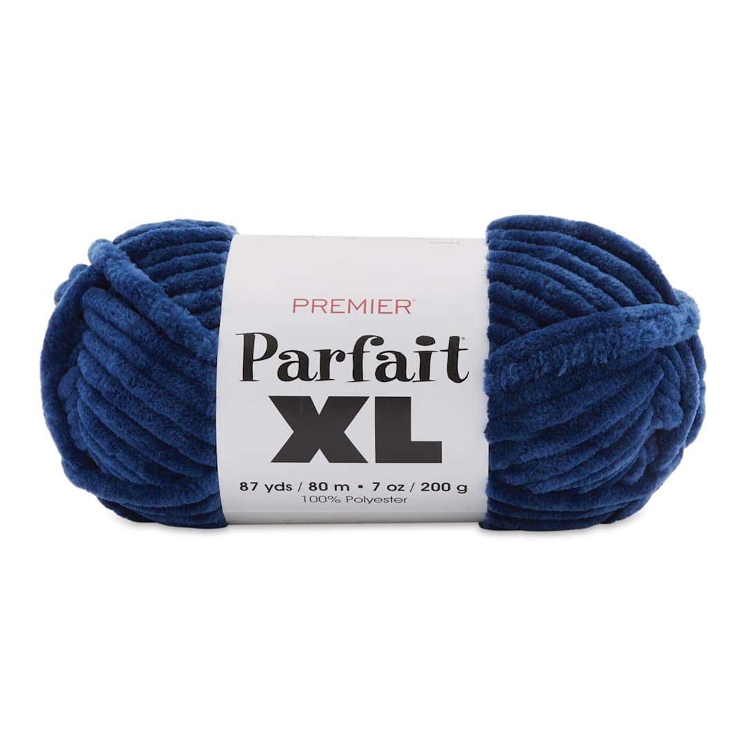 Open in modal - Premier Yarn Parfait XL Yarn - Navy, skein