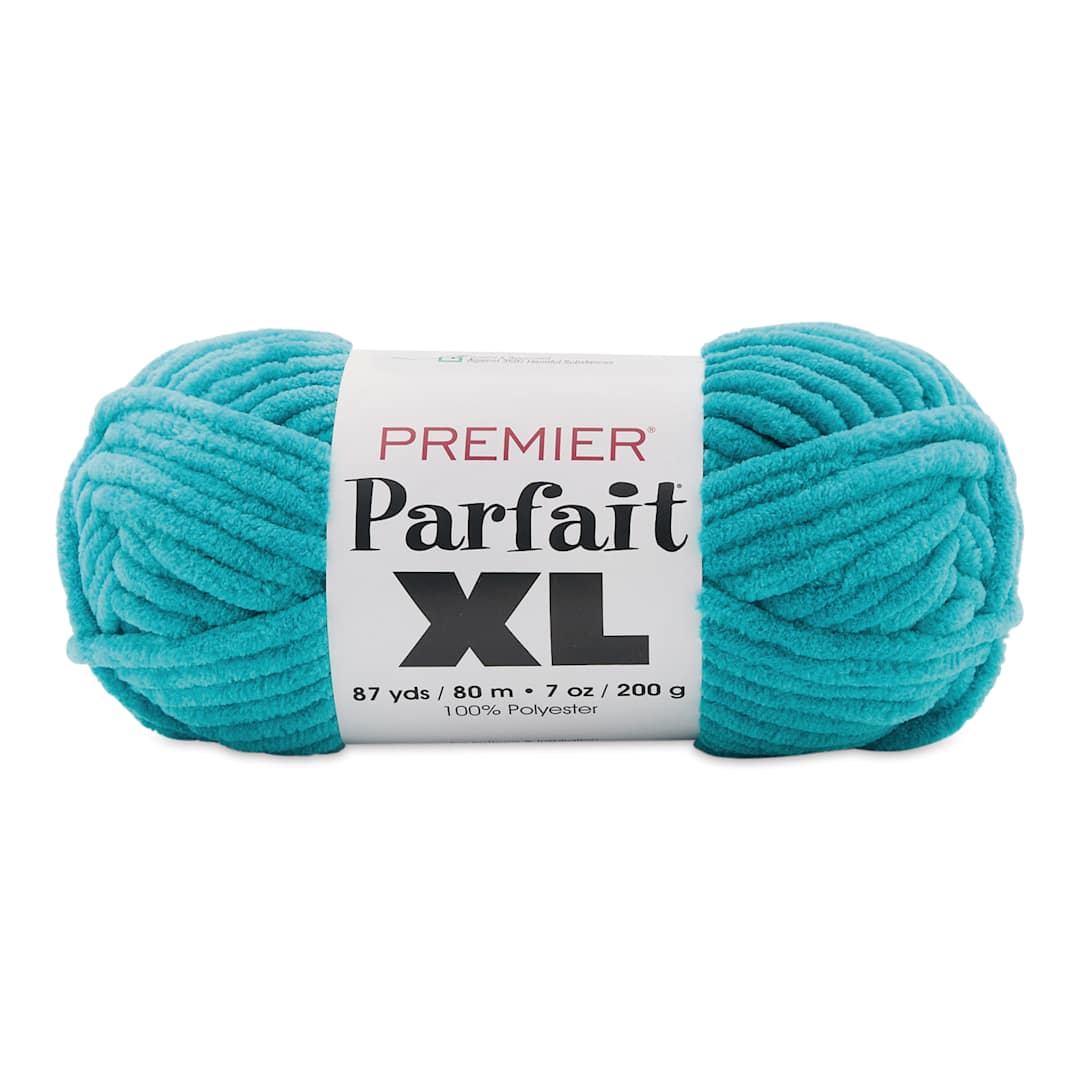 Open in modal - Premier Yarn Parfait XL Yarn - Teal, skein