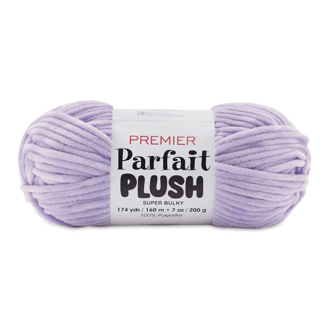 Open in modal - Premier Yarn Parfait Plush Yarn - Lilac, 7 oz