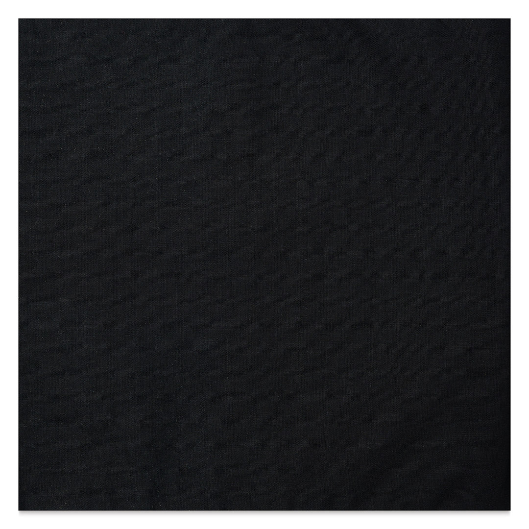 Open in modal - Rico Design Solid Cotton Fabric - Black, 50 cm x 140 cm