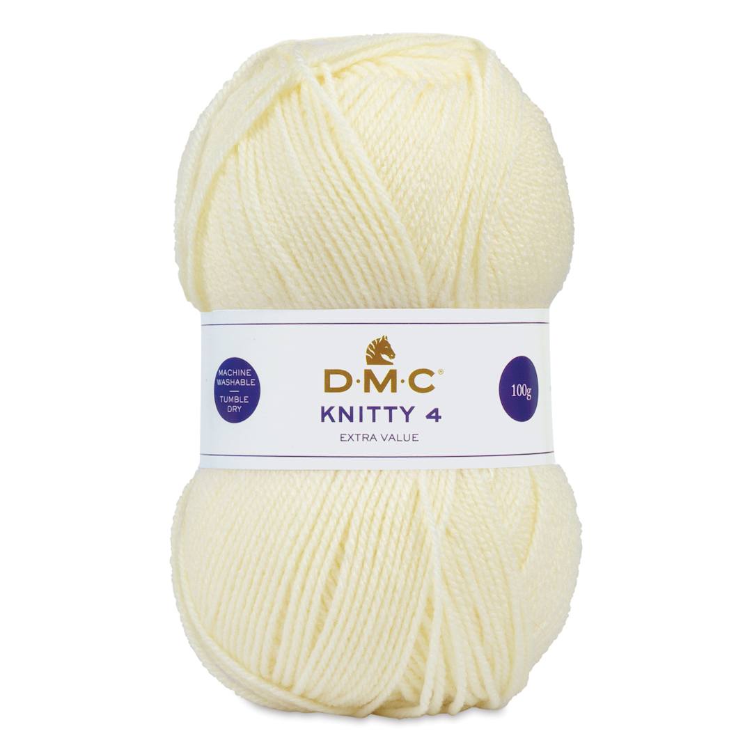 Open in modal - DMC Knitty 4 Yarn - 993 Cream, 306 yards