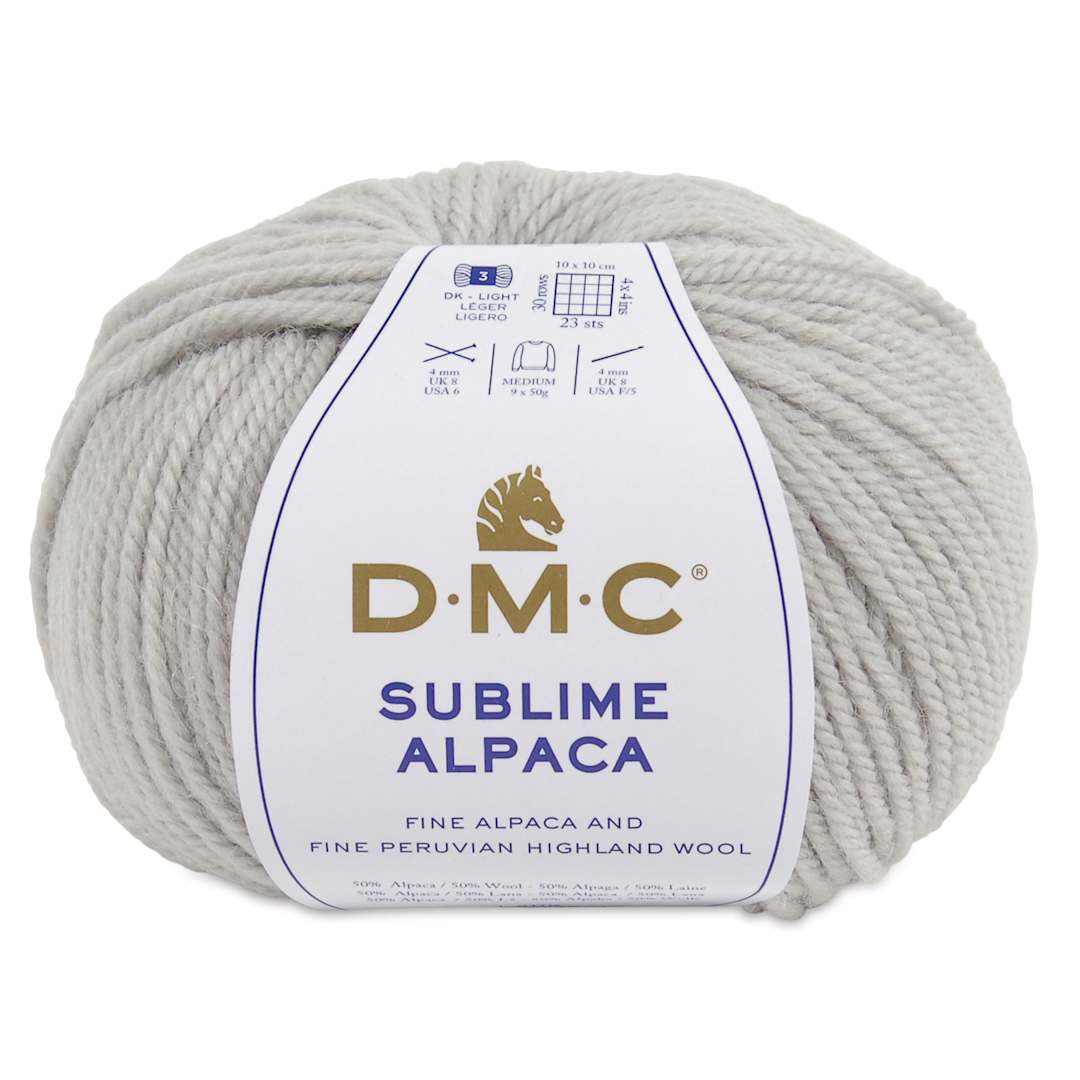 Open in modal - DMC Sublime Alpaca Yarn - 012 White, 126 yards